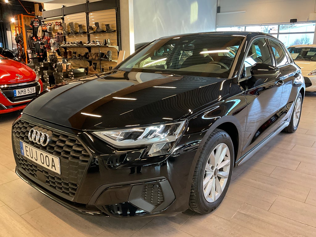 Audi A3 Sportback 35 TFSI 150hk S Tronic Farthållare Leasebar