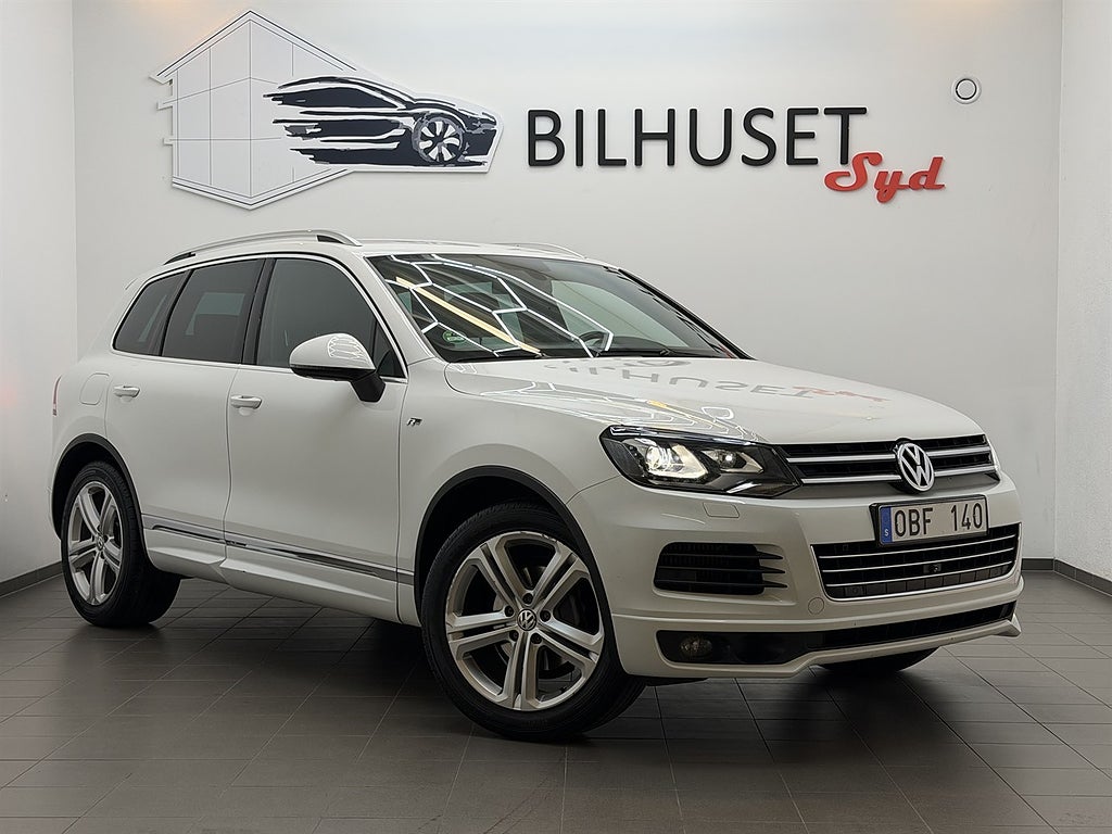 Volkswagen Touareg 3.0 V6 TDI 4M 245hk R-Line Navi/360kamera/Läder/Krok/Luftf/Keyle