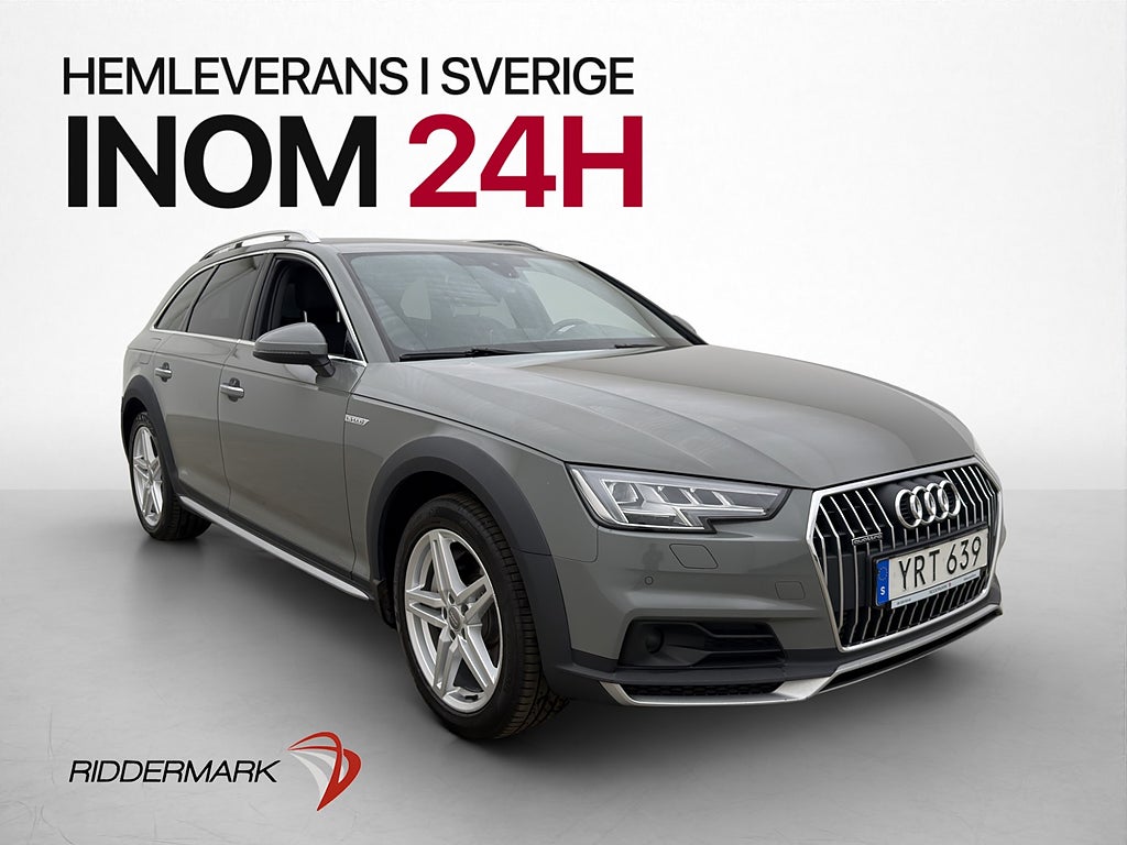 Audi A4 Allroad 252hk MHEV Quattro Proline Cockpit Värm Drag