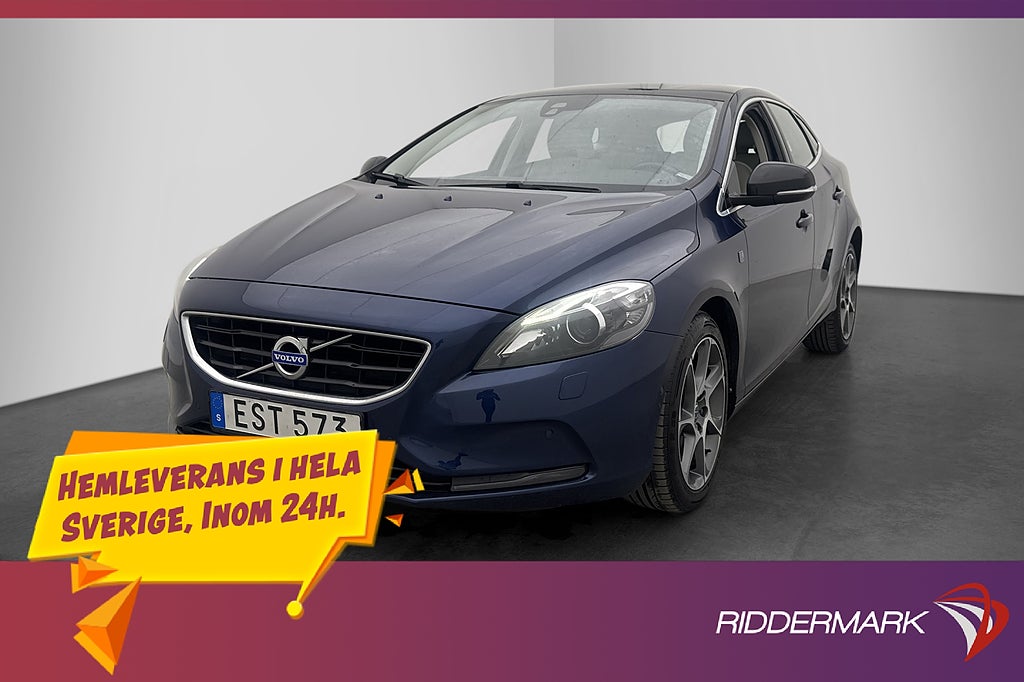 Volvo V40 D4 Ocean Race Värm Pano Drag Sensorer Skinn