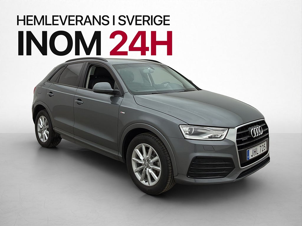 Audi Q3 2.0 TDI Quattro 184hk S-Line P-Sensorer En-Brukare