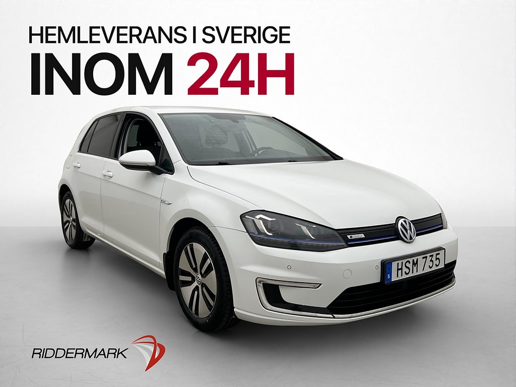 Volkswagen E-Golf 116hk P-Senssorer Navigation Bluethooth