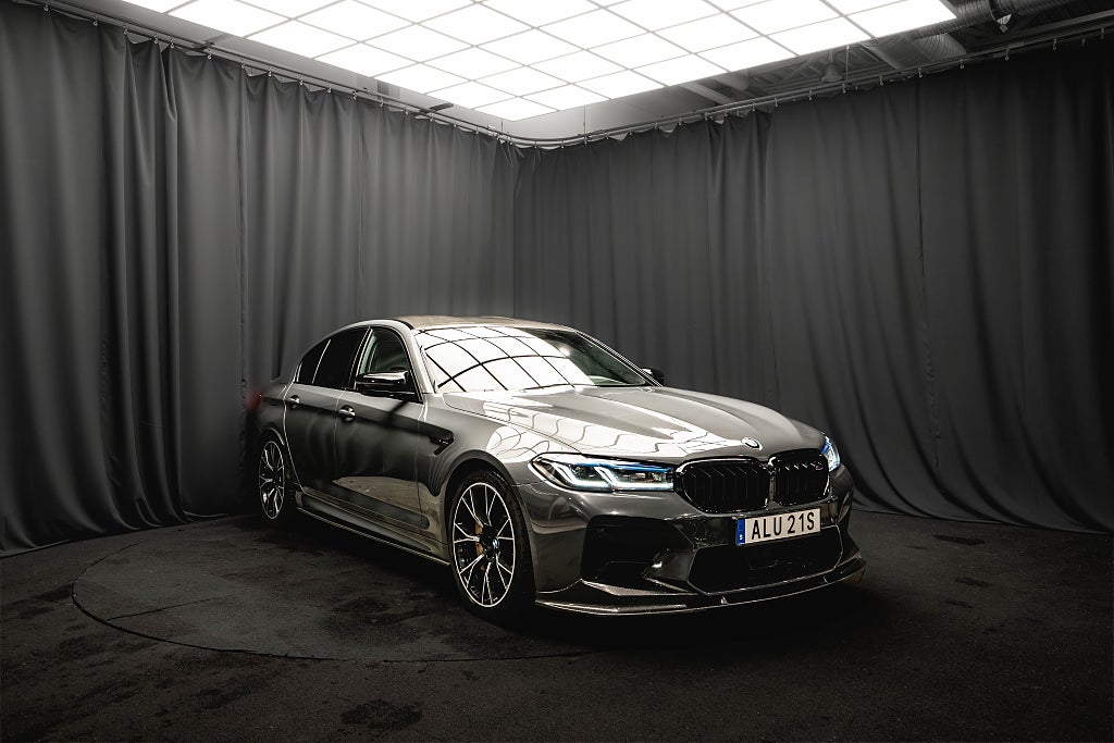 BMW M5 Competition KERAMISKA B&W KOLFIBER LASER MOMS 625hk