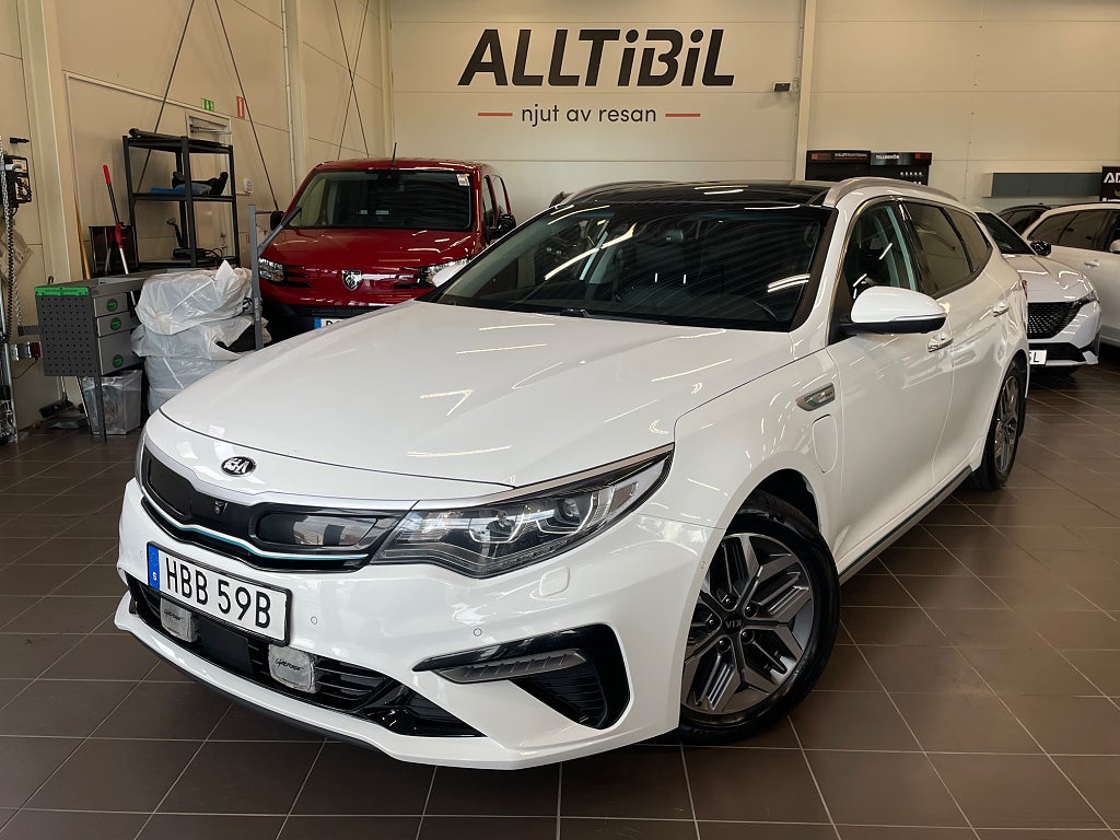 Kia Optima Sport Wagon PHEV Advance Plus Pano/360/Dragkrok