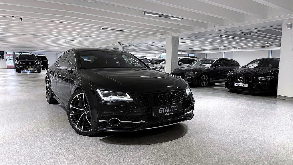 Audi S7 Sportback 4.0 TFSI V8 Quattro 420hk Svensksåld Kolfiber Valcona