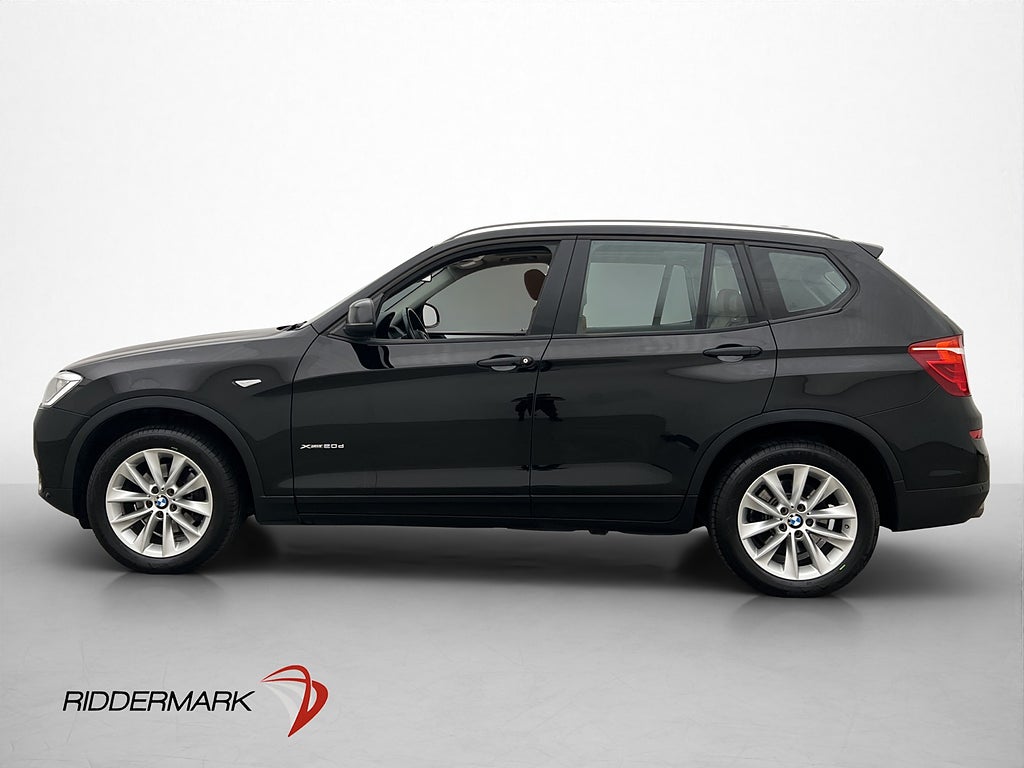 BMW X3 xDrive20d 190hk Pano Skinn Drag