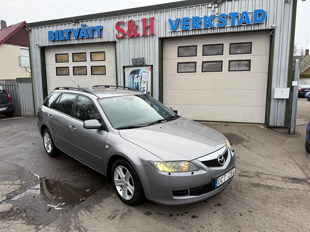 Mazda 6 Wagon 2.0 MZR Limited Edition.Ny besiktad ,Ny servad 