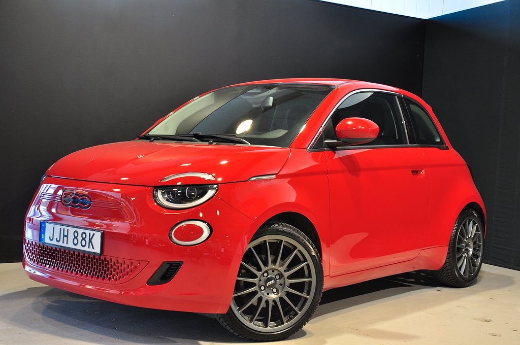 Fiat 500 e 42 kWh Red Edition Leasbar
