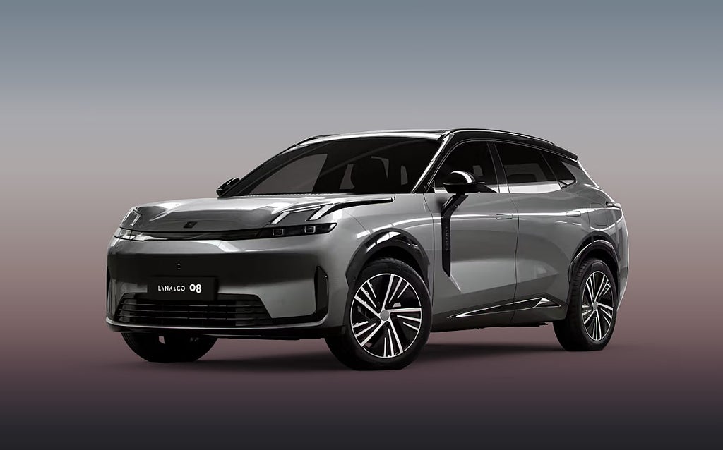 Lynk & Co 08 Laddhybrid elektrisk räckvidd upp till 200 km