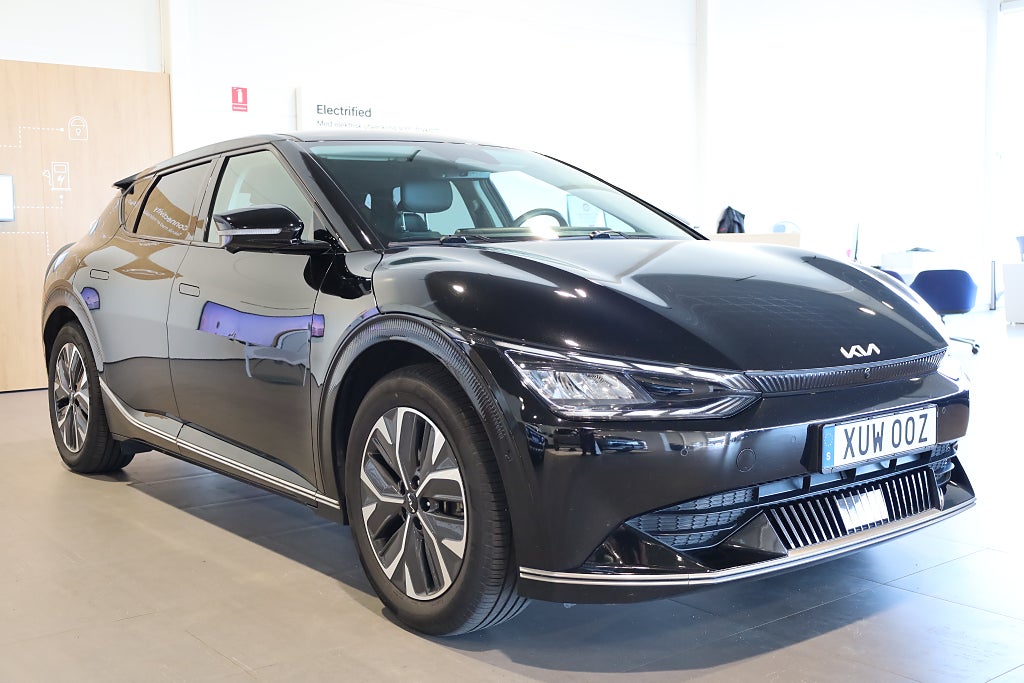 Kia EV6 77.4 kWh 360° Navi Drag Läder Leasbar Rattvärme V-Hjul 2023