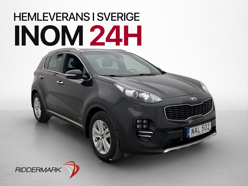 Kia Sportage 2.0 185hk GT-Line Pano Skinn JBL Navi Drag