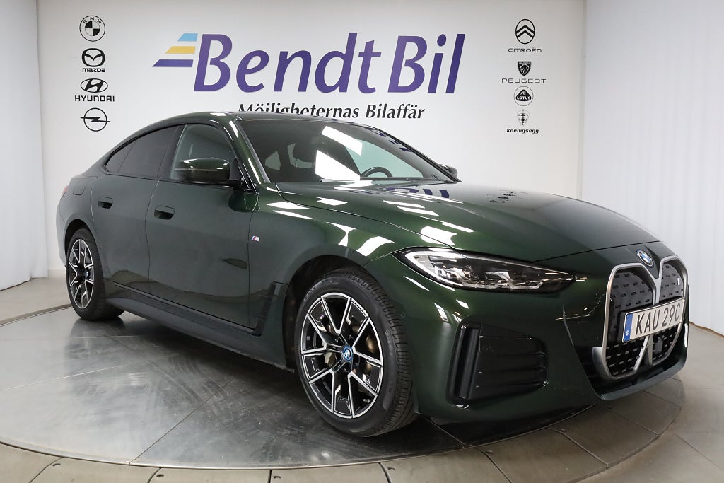 BMW i4 eDrive40 Gran Coupé M Sport | Tonade rutor | 2,99%RÄNTA