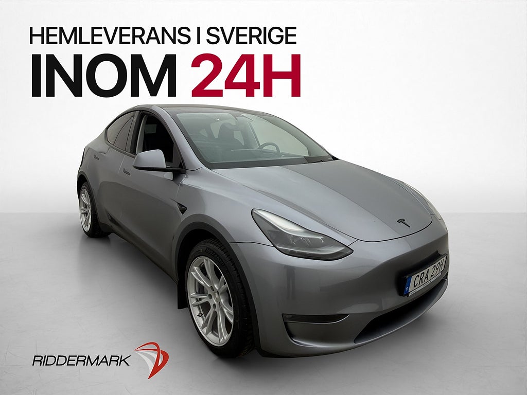 Tesla Model Y Longe Range 514hk AWD Dragkrok Autopilot