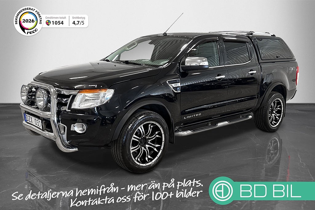 Ford ranger Dubbelhytt 2.2 4x4 SelectShift DRAGKROK