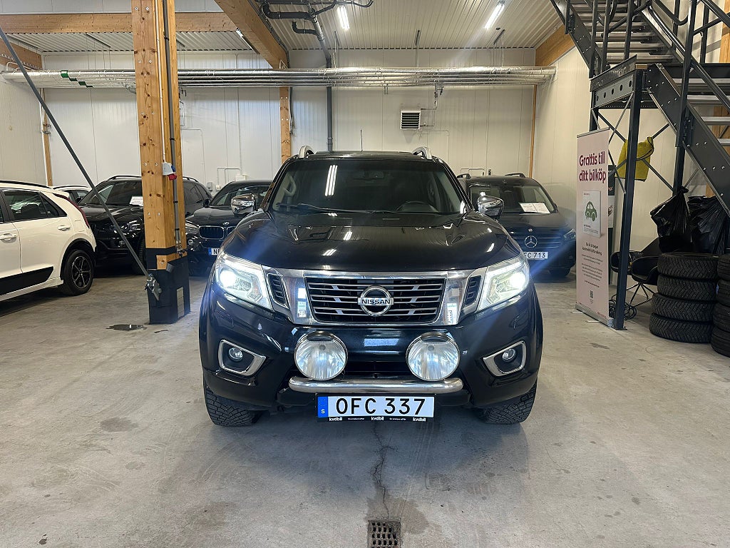 Nissan Navara 2.3dCi AUT 4WD D-HYTT EU6 KÅPA LÄDER NAVI MOMS