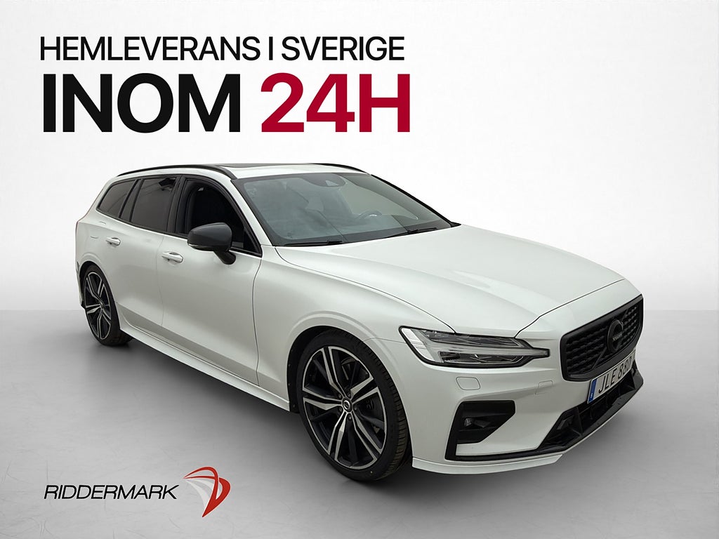 Volvo V60 T5 250hk R-Design Pano Värmare Skinn Kamera Drag