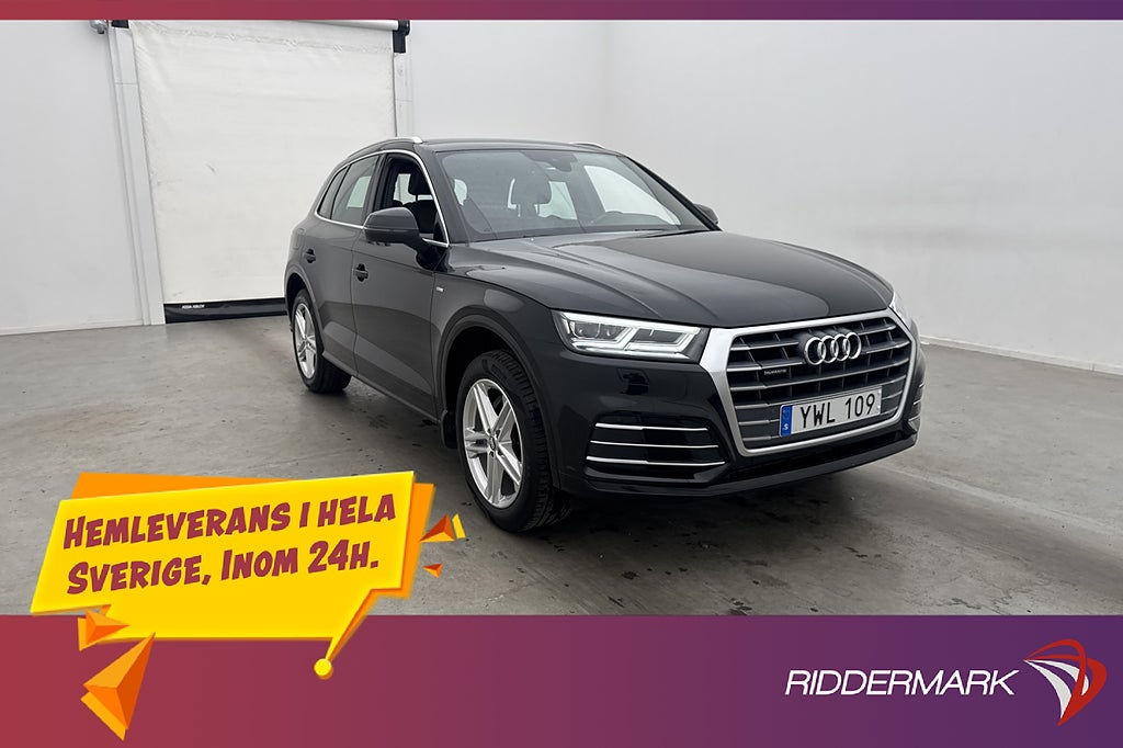 Audi Q5 2.0 TFSI Q 252hk S-Line Värmare Audi-Sound Dragkrok