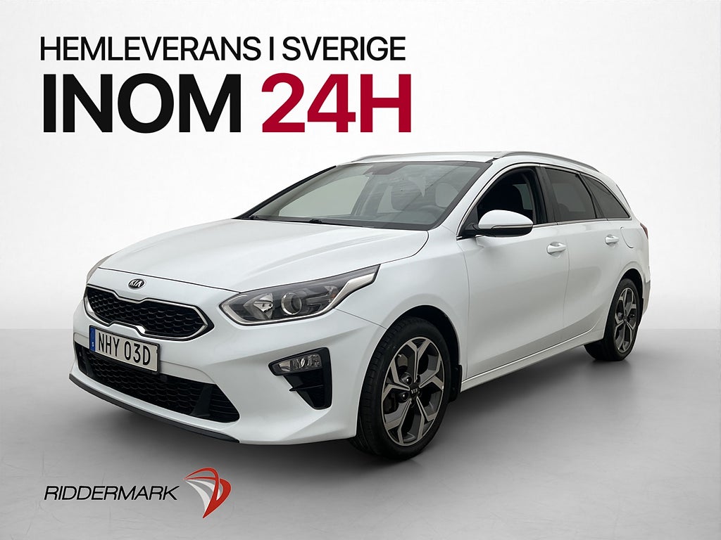 Kia Ceed T-GDI 120hk Kamera CarPlay Värm Rattvär