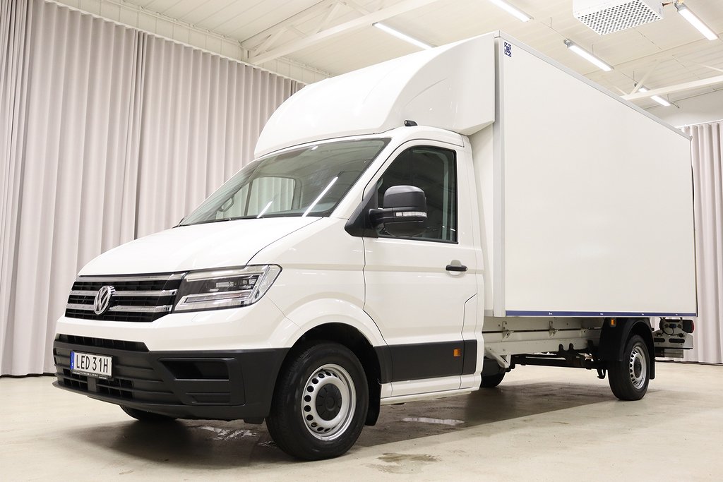 Volkswagen Crafter 177HK Volymskåp BG-Lyft Sidodörr Momsbil