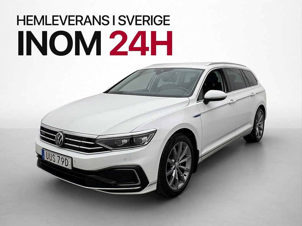 Volkswagen Passat GTE 218hk Kamera Cockpit Dragkrok CarPlay