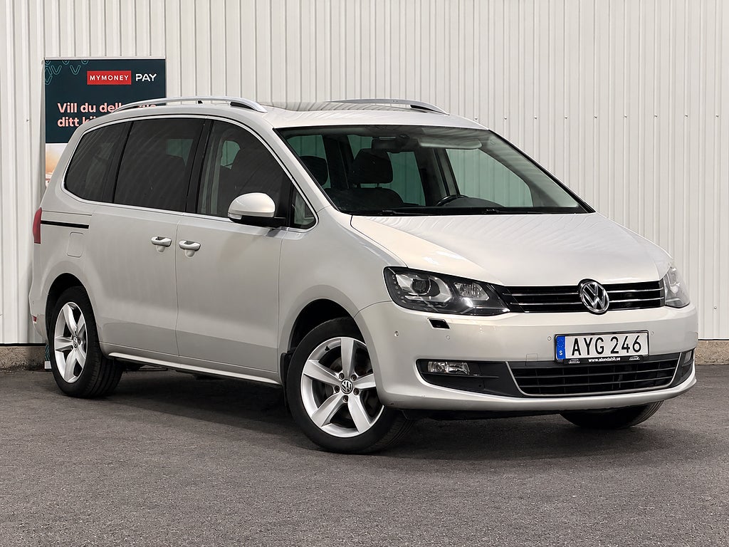 Volkswagen Sharan 7sits 2.0 TDI Panaroma/Navi/ParkAssist/Drag/Nybes/Nyser