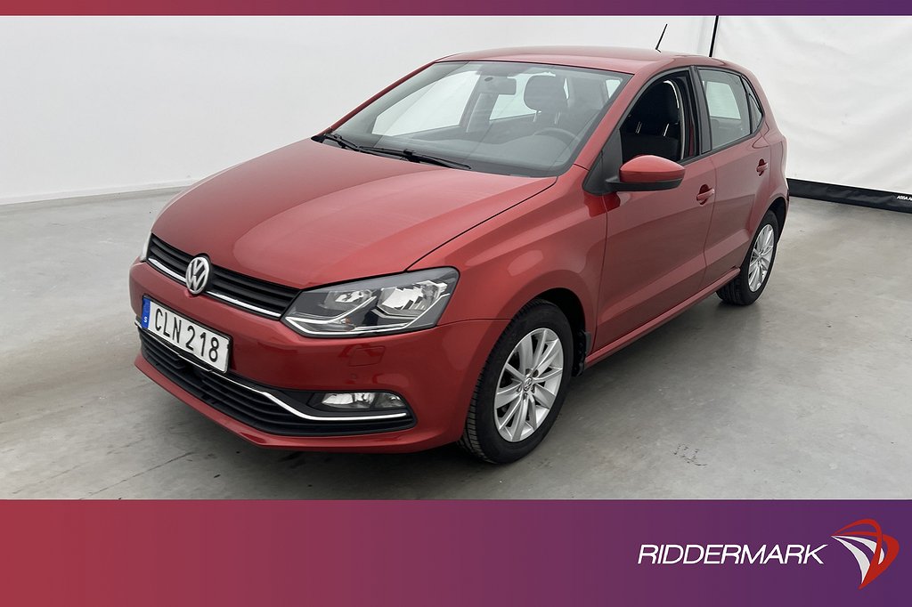 Volkswagen Polo 1.2 TSI 90hk Masters Sensorer Bluetooth