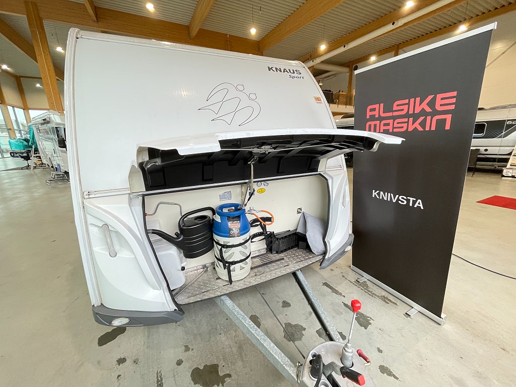 Knaus 500 Sport /Markis/1500kg totalvikt/Smidig resevagn/Långbäddar - Knaus