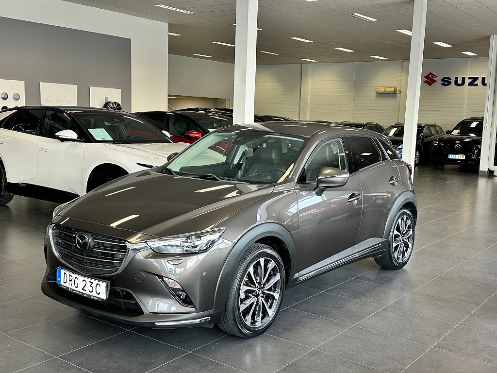 Mazda CX-3 Optimum | BOSE | Kamera | HuD| Adaptiv | V-Hjul Ingår