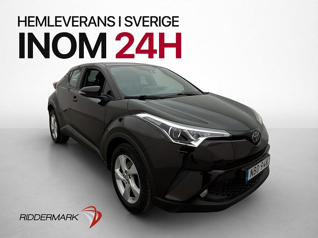 Toyota C-HR 1.2 Turbo 116hk Backkamera Adaptiv Bluetooth