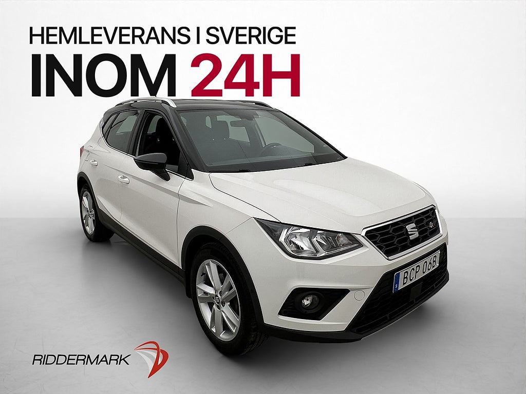 Seat Arona 1.0 TSI 110hk DSG FR Cockpit Kamera CarPlay