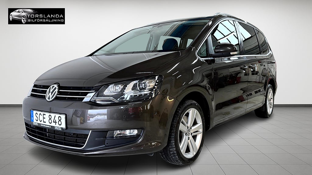 Volkswagen Sharan 2.0 TDI 150 Auto 7-Sits Krok V-hjul Ny Kamrem 