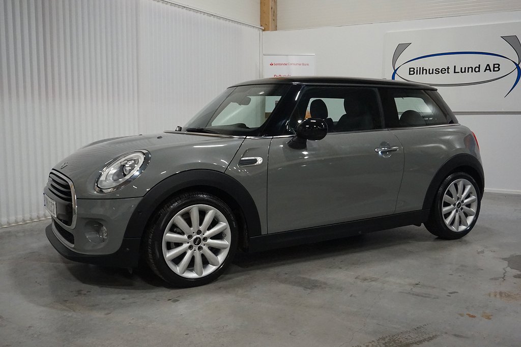 MINI Cooper 3-dörrar, Navigation, Automat, Sportstolar