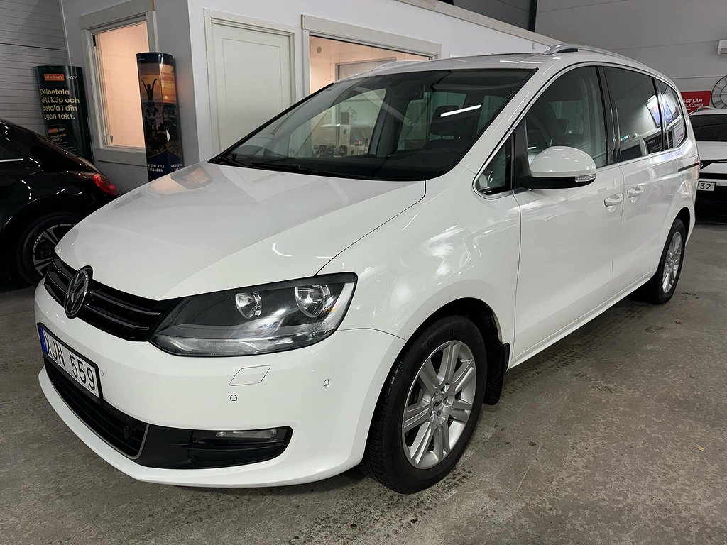 Volkswagen Sharan 7-sätes 1.4 TSI Euro 5/6 månader Garanti