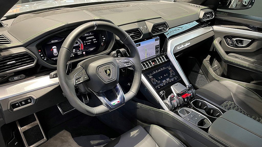 En Laborghini Urus, trimmad av Novitec. 