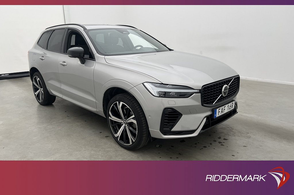 Volvo XC60 Recharge T8 AWD R-Design B&W Pano MOMS 18,8 kWh