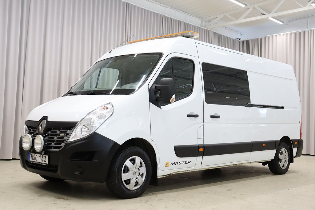 Renault Master dCi 163HK Dubbelhytt 5-Sits EnÄgare Leasebar