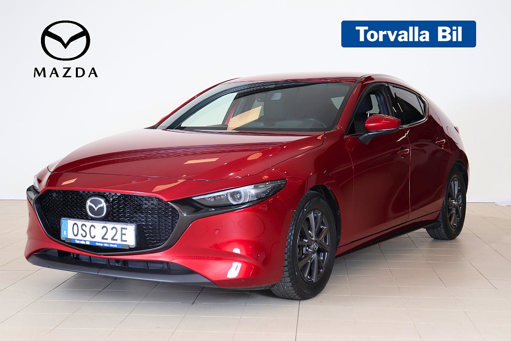 Mazda 3 Hatchback 2.0 M Hybrid Sky+Tech B-Kamera BOSE V-Hjul 