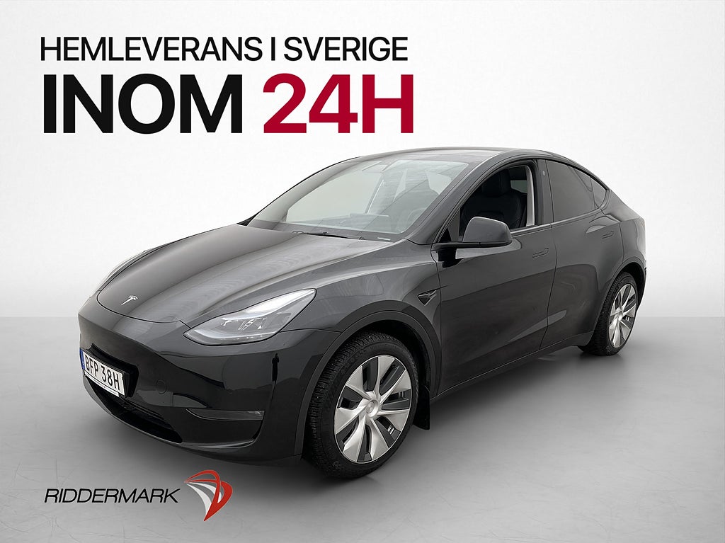 Tesla Model Y Long Range AWD 514hk Autopilot Svensksåld