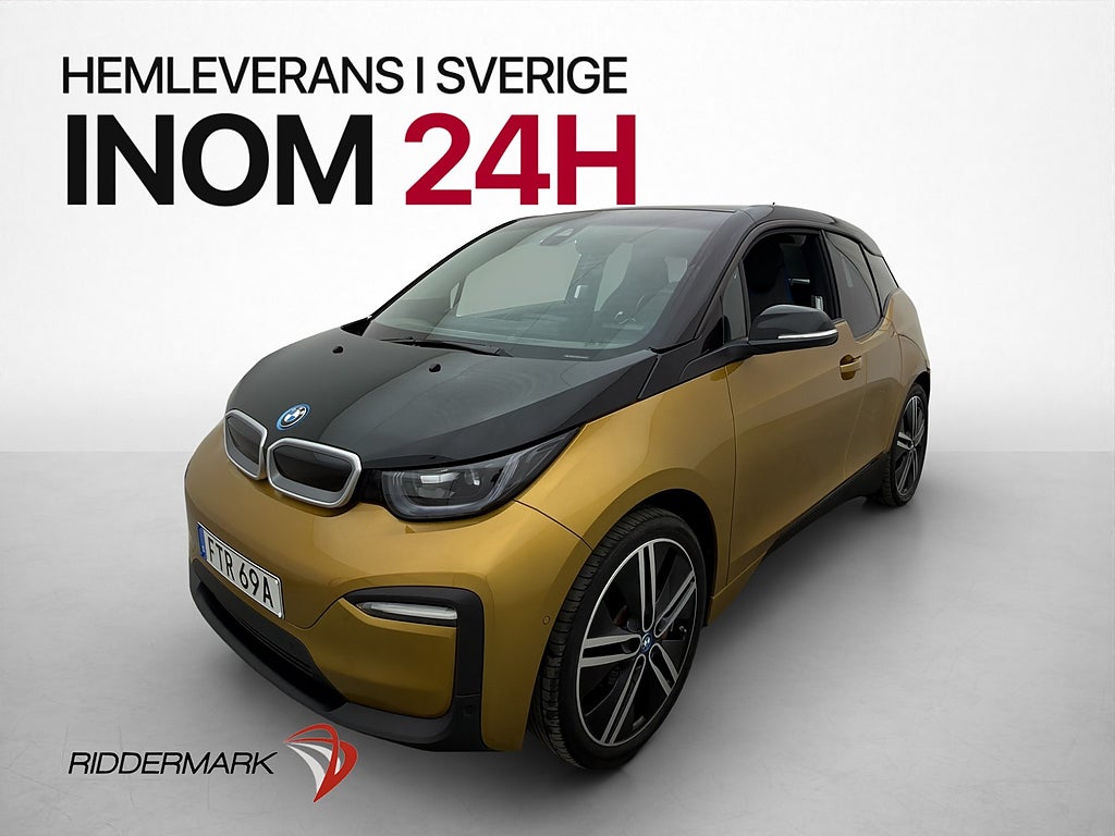 BMW i3 120 Ah Comfort Advanced B-Kamera Värmepump Navi