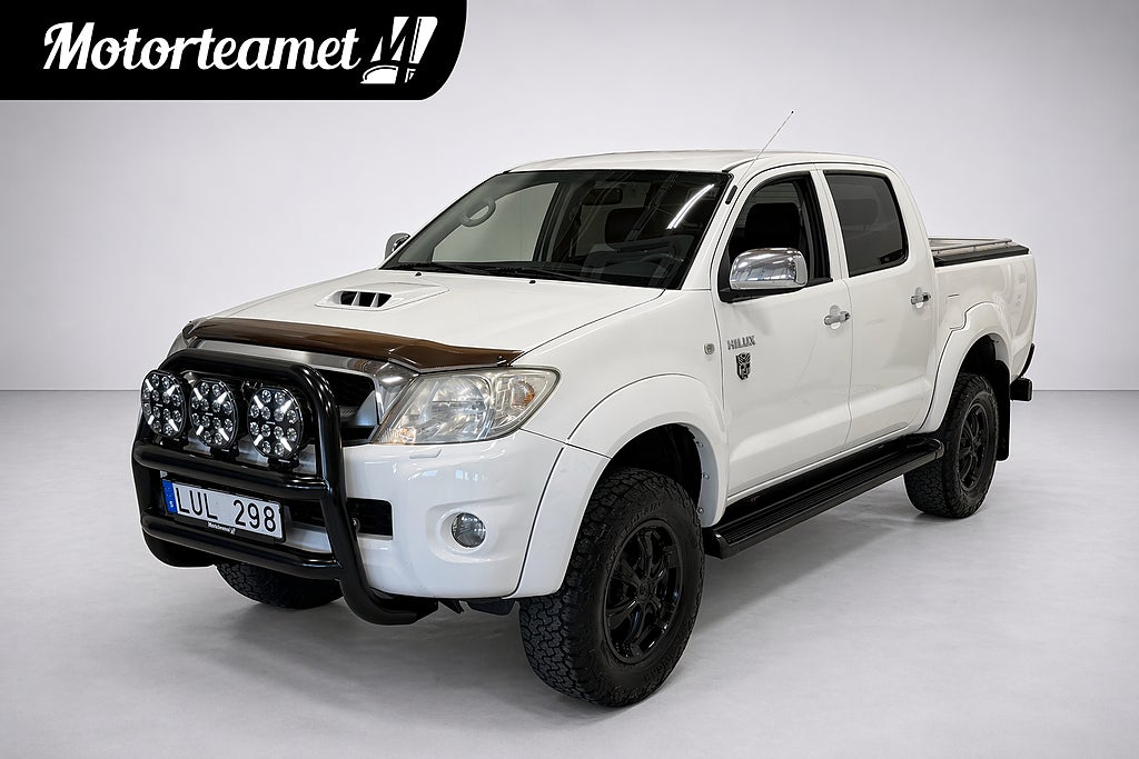 Toyota Hilux 3.0 D-4D 4x4 Invincible D-Värm Skinn Drag Flaklock