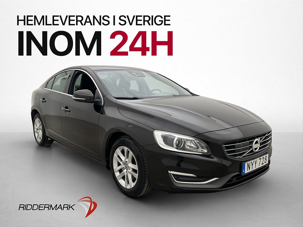 Volvo S60 D4 Momentum Värm Adapt-fart Lane assist Sensorer