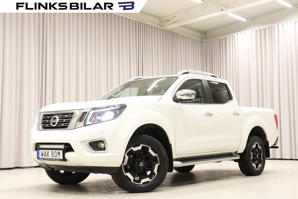 Nissan Navara 190HK Automat||Drag|FjärrstyrdVärmare|SeUtr!