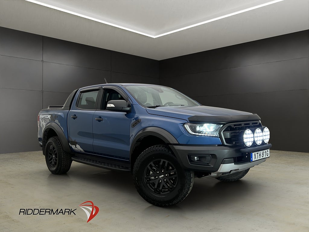 Ford ranger Raptor 213hk 4x4 Värm Drag B-Kamera CARPLAY Moms