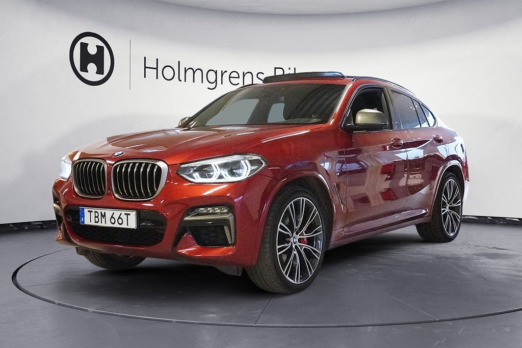 BMW X4 M40d 3,95% ränta M-Sport HUD H K Vämare Pano Drag