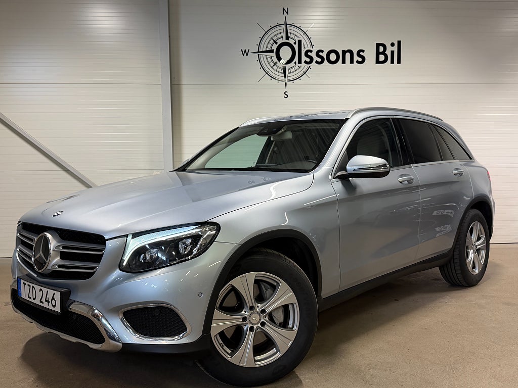 Mercedes-Benz GLC 250 d 4M Drag Luft GPS Läder B-kam Linjeassistans