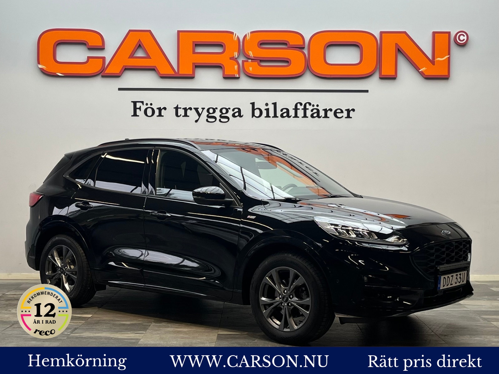 Ford Kuga 2.0 EcoBlue AWD ST-Line Kamera Navi Värmare Drag