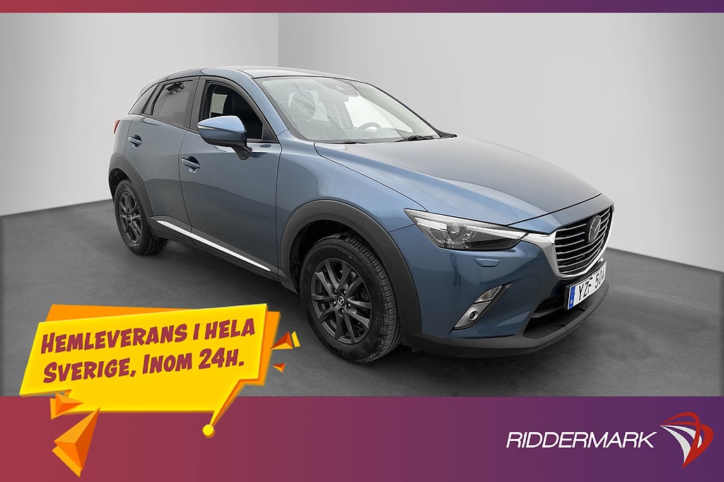 Mazda CX-3 2.0 AWD Optimum HUD BOSE Läder Kamera Drag