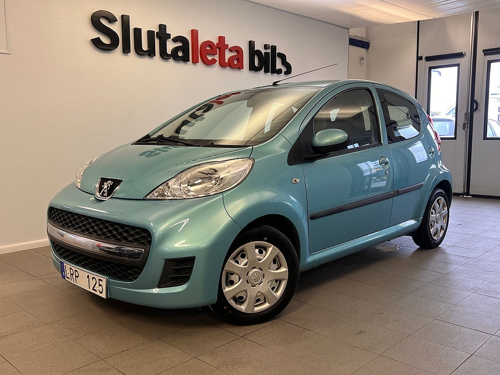 Peugeot 107 5-dörrar 1.0 1 Ägare Lågmil Nya Sommardäck