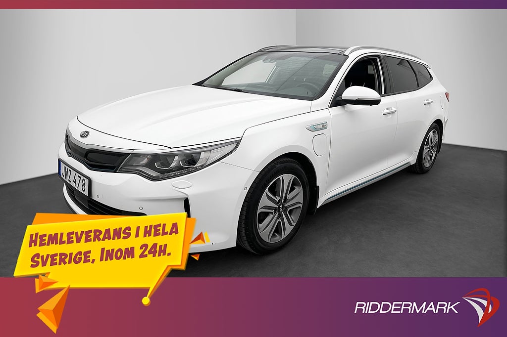 Kia Optima SW Plug-in Hybrid 205hk  Advance Pano 360° Drag