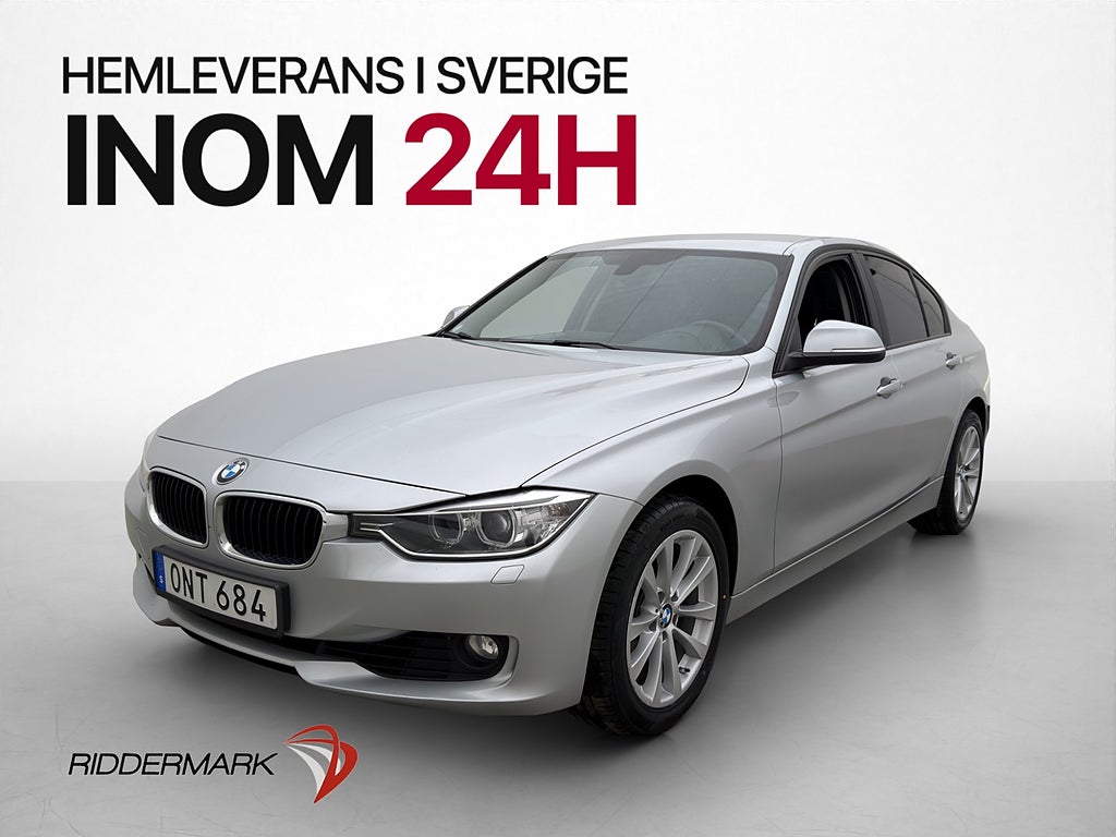 BMW 320 i 184hk Navi Farthållare Bluetooth 0,59l/mil